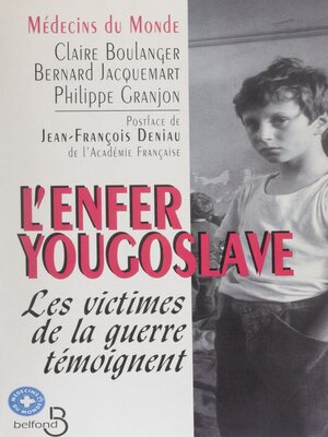 cover image of L'Enfer yougoslave
